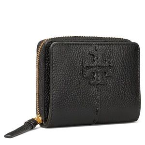 Tory Burch McGraw Bifold Leather Wallet